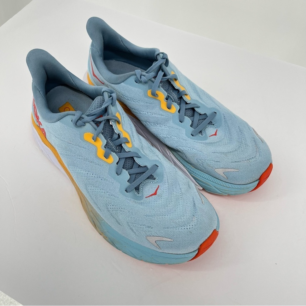 Hoka Mens One One Arahi 6 Running Shoes Size 10.5D Stability Comfort Lightweight - Picture 2 of 11